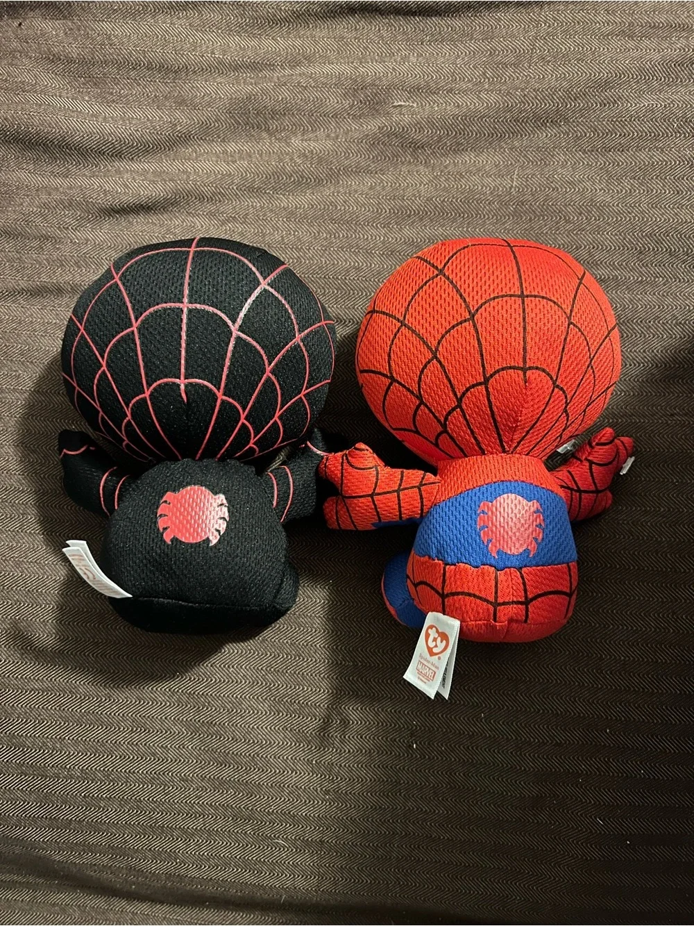 TY Beanie Miles Morales Spider-Man AND Spider-Man Marvel ~ 6